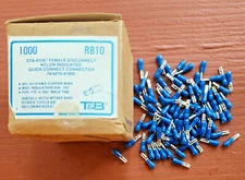 Pkg/100 Thomas & Betts Sta-Kon RB14-110F Female Disconnect
