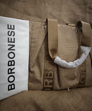 BORBONESE - Borsa Nuova Op Natural E Marrone 