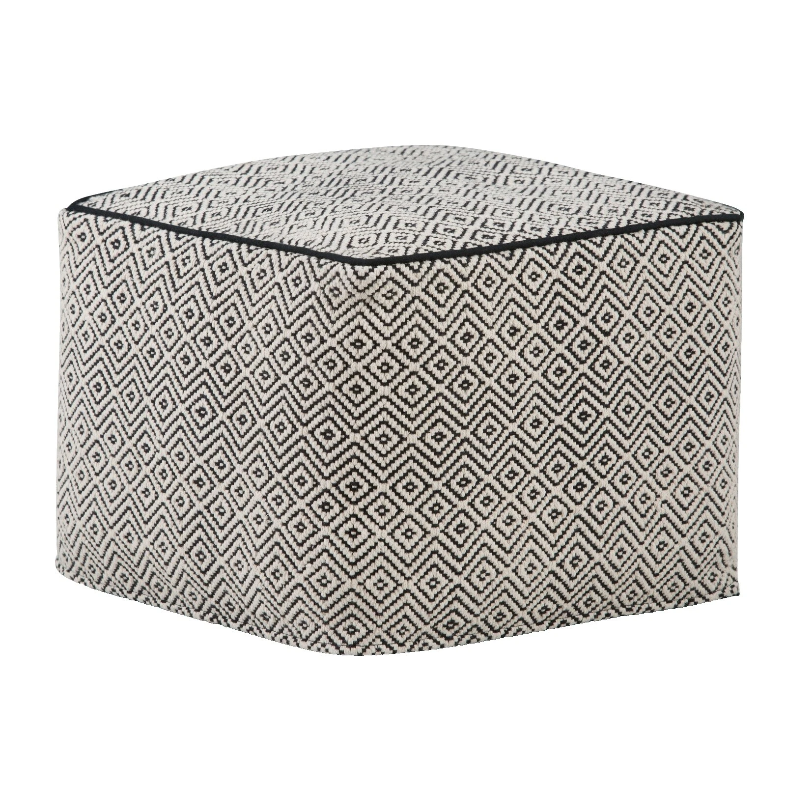 Cotton Blend 100% Cotton Poufs