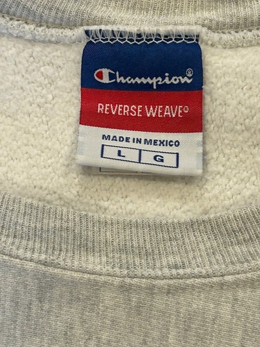 Vintage 1990's Champion Reverse Weave Penn State University Sweatshirt Men's L - Picture 6 of 7