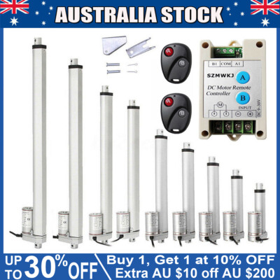 DC HOUSE Mini Electric Linear Actuator Stroke Force 4.5 Lbs–12V