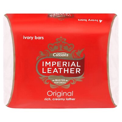 Imperial Leather Original Soap Bars 4x100g