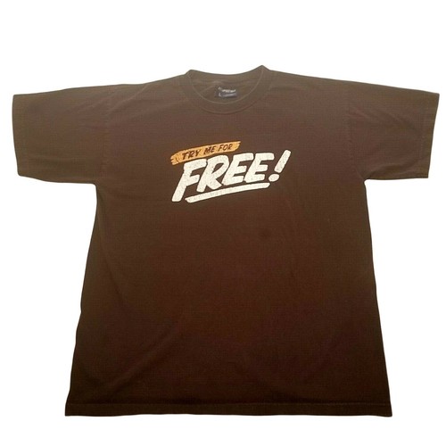 T-Shirt Mens Size Brown Large SPOT 