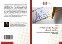 L'intervention Du Juge Dans Le Contrat Dina Dia
