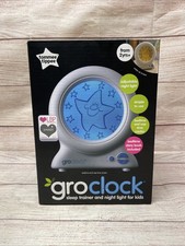 Tommee Tippee GroClock Sleep Trainer Clock White New Open Box