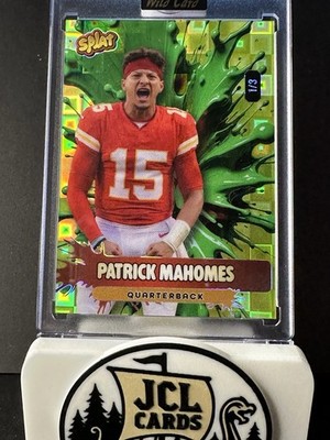 2026 Wild Card Splat Lucky Strike - Patrick Mahomes #SLSESb5-PM /3