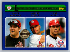 2003 Topps Home Team Advantage #346 Lance Berkman/Albert Pujols/Pat Burrell