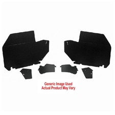 Trunk Side Panel Board 2pc For 1963-64 Pontiac Bonneville 2 Door Hardtop Red