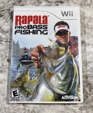 Rapala Pro Bass Fishing (Nintendo Wii, 2010) Excellent Condition