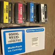 4 Pack Ink Cartridges Replacement for HP 950XL 951XL OfficeJet Pro8100 8600