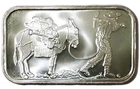 1 Oz Silver PROSPECTOR SILVERTOWNE Bar.