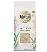 Biona Bio Langkorn Brauner Reis - 1Kg