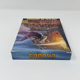 Exodus Journey to the Promised Land Nintendo NES Complete CIB Tested