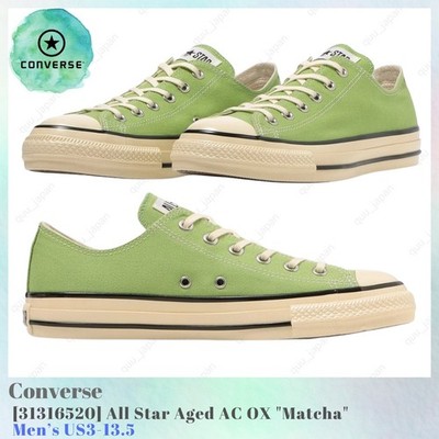 Converse All Star Aged AC OX Matcha 31316520 Men's US3-13.5 NEW