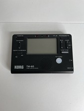 Korg TM-60 Tuner Metronome Combo Backlit Display