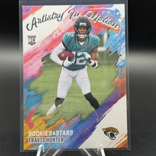 2025 Panini Rookies & Stars - Artistry in Motion Travis Hunter #8 (RC)
