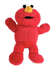 Sesame Street Tickle Me Elmo Surprise Vintage Animated Plush Tested