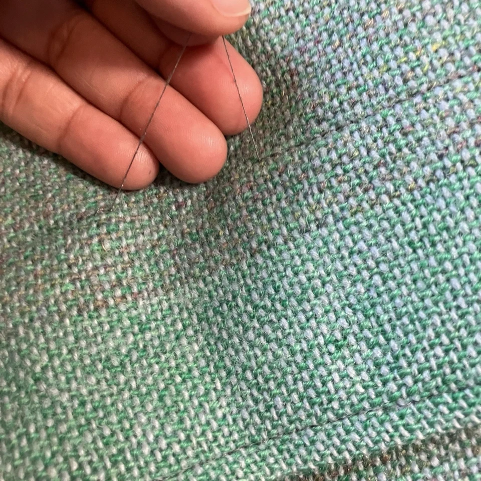 Abrigo Colección AVOCA Mujer Talla M 100% Pura Lana Nueva Botón Multicolor Foto 3 de 4