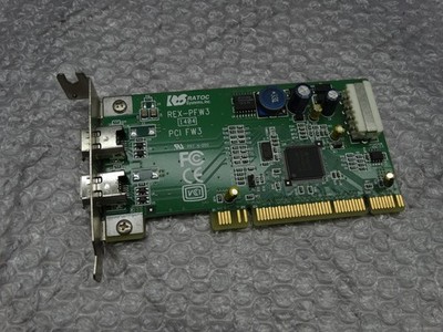 Fuji Frontier SP3000/LPC Ratoc REX-PFW3 Dual Fire Wire PCI Card
