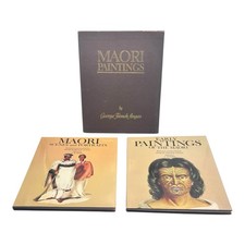 Maori Paintings [Scenes & Portraits] by George French Angas 2 Volume Set 1979