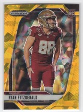 #27 2025 Prizm Draft Picks GOLD ICE Ryan Fitzgerald RC