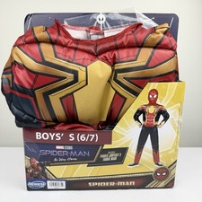 Marvel Comics BRAND NEW Spider Man Halloween Costume for Boys Kids Sz Small 6/7