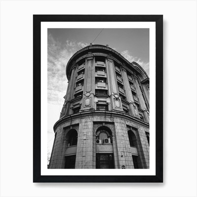 Bucharest Street Vibes Art Print Framed Wall Art Poster Canvas Print Picture