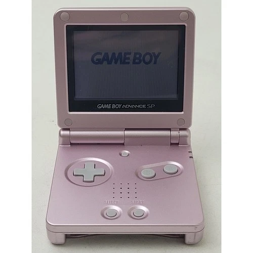 Vintage Nintendo Game Boy Advance SP AGS-001 Pearl Pink | Power Tested