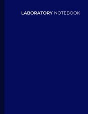 Laboratory Notebook - Large Student Lab Book, 8.5x11 Inch, 5x5 Quad Ruled Graph,