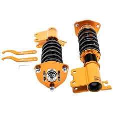 Front Coilover Spring & Shock Assembly For Nissan S13 240SX 1989-1993 Adj Damper