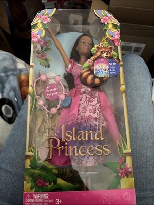 2007 The Island Princess Barbie Doll Rosella African American With