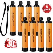 Personal Water Filter,Portable Water Purification Straw Water Filter Camping
