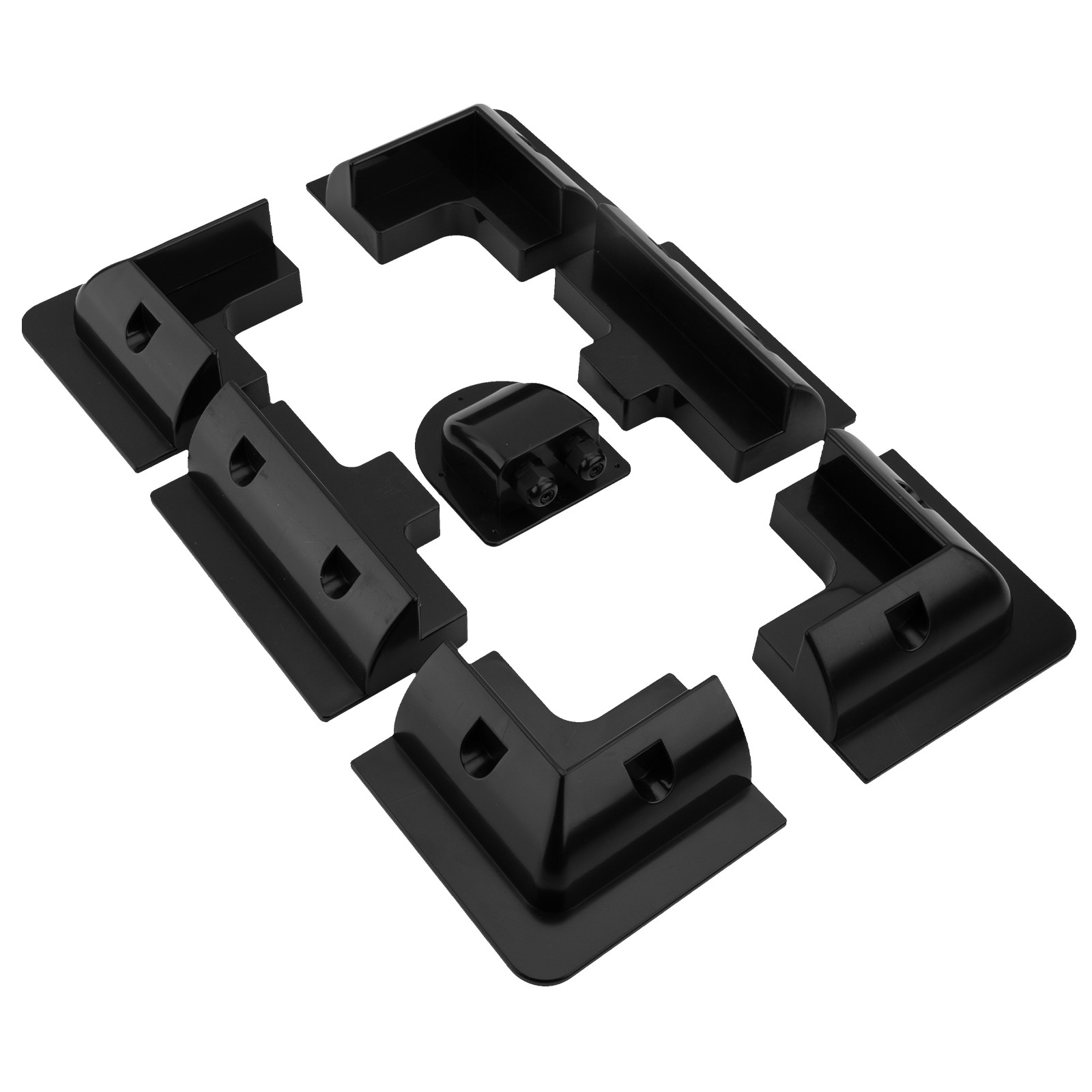 Solar Panel Mounting Bracket Kit-Boat Caravan Motorhome Camper Van RV Roof Mount