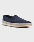 100% AUTHENTIC NEW MEN PRADA BIARITTZ BLUE SUEDE BOAT SHOE/SNEAKERS UK 8/US 9 — photo 2