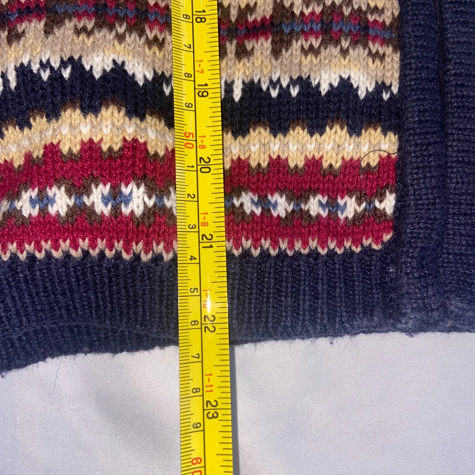 Vintage Paul Harris Design Cardigan Sweater L Geometric Granny Cottagecore Indie - Image 4 of 4