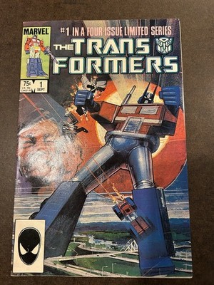 Transformers # 1 (1st Print) High-Grade (Marvel 1984) 1st Autobots & Decepticons