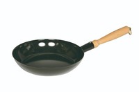Riess Classic Holzknechtpfanne 30Cm, Schwarzemaille, Bratpfanne, Pfanne
