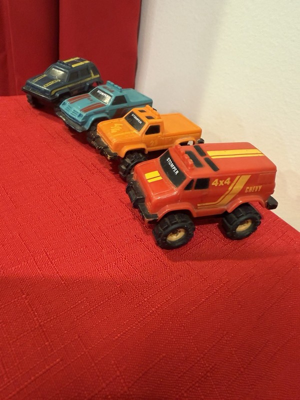 1980's Schaper Stomper 4x4 Trucks-Vintage Lot of 4 Non-powered