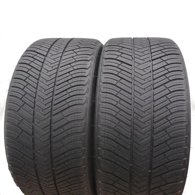 265 40 19 2X MICHELIN 265/40 R19 102V XL PILOTALPIN4 M0 PNEUS D'HIVER 2021 7MM - Photo 1/4
