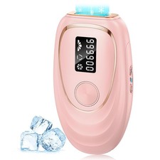 IPL Laser Hair Removal Device for Women  Men - Home 45 F Hot Pink