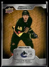 2023-24 Upper Deck Engrained Cole McWard Rookie 200/399 Vancouver Canucks #140