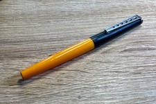 Montblanc Carrera Füllhalter Patronenfüller Orange 70er Jahre Schrankfund