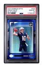 2024 Panini Donruss Optic - Rated Rookie Drake Maye Blue Hyper Prizm (RC) PSA 10