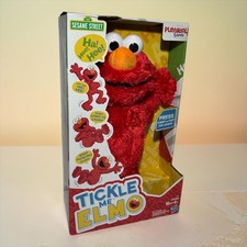 Playskool Hasbro Sesame Street Tickle Me Elmo Laughing Plush Toy 2016 NEW IN BOX