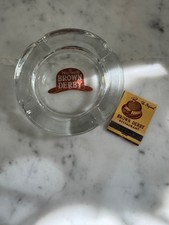 Rare Rare The Brown Derby Restaurant Ashtray and Full Vintage Unstruck Matchbook