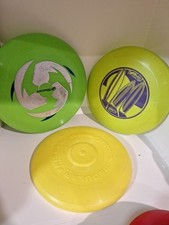 3 Wham-o Frisbee Vintage Used.