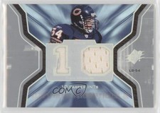 2007 SPx Winning Materials Stats Dual Brian Urlacher #WMS-UR HOF 00em