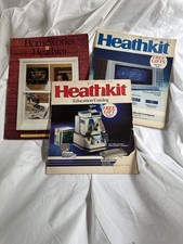Vintage Heathkit Catalog Lot 3 HERO 2000 Robo...
