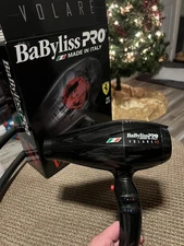 BaBylissPRO Nano Titanium Volare V1 Ferrari Designed Engine Dryer- Black