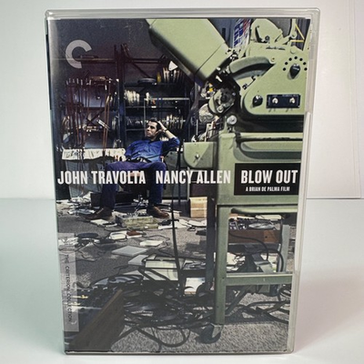#ad Blow Out Criterion #562 DVD 2 Disc OOP Brian De Palma Travolta Library Copy $21.88